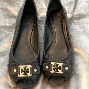Tory Burch Low Wedges EUC